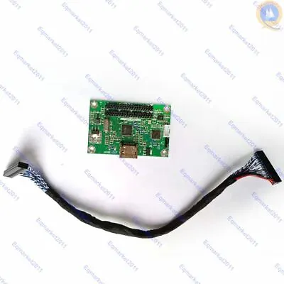 $34.90 • Buy LVDS To HDMI Adapter Board Converter Board S.LH1080P.AUDIO.V20 + Cable 2ch 8bit