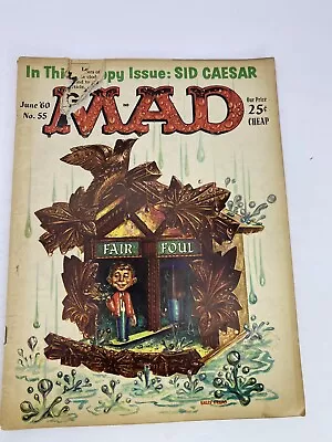 Mad Magazine No #55 (June 1960) • $8.99