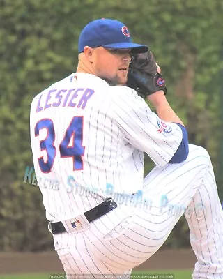 Orig Jon Lester Washington Nationals Chicago Cubs Pic Var Size World Series • $15.99