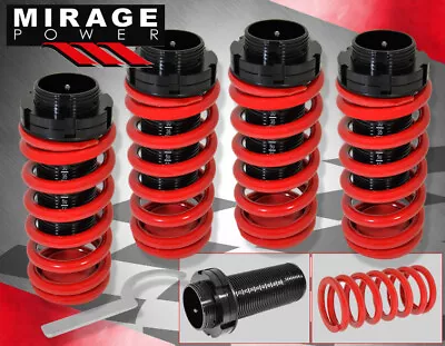 For 90-93 Integra DA Scaled 1-3  Suspension Coilover Aluminum Sleeve Red Springs • $40.99