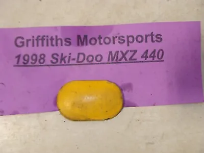 1998 97-99 SKIDOO MXZ 440 Fan Yellow Clutch Access Bolt Trim Bellypan Plug Oval • $22