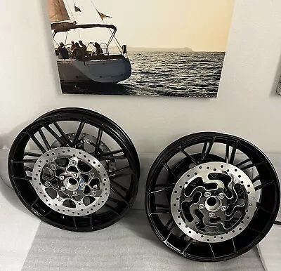 Harley 2024 CVO FUGITIVE Touring STREET GLIDE Black Wheels OEM HD Rims EXCHANGE • $1424.05