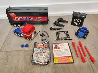 1992 Transformers G2 COMPLETE Optimus Prime Electronic Autobot Leader WORKS • $199.99