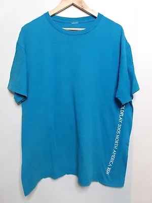 Coldplay Mens Shirt Blue Size Xxl • $20