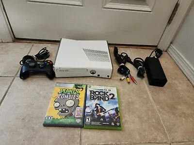 $60 • Buy Xbox 360 S Console Model 1439 4GB With Controller Tested Working 