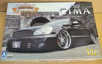 Aoshima Nissan CIMA F50 MODE PARFUME 1/24 Super VIP Car INFINITI Q45 Model Kit • $69