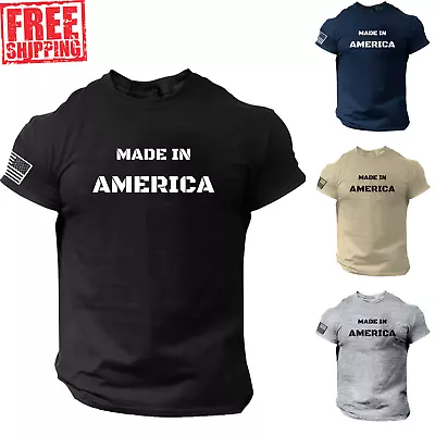 Made In America T-shirt American✔ Patriotic✔ U.s.a.✔ • $15.90