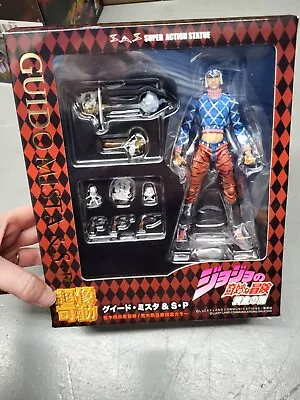 Super Action Statue JoJo's Bizarre Adventure Guido Mista & S.P. NIB • $115