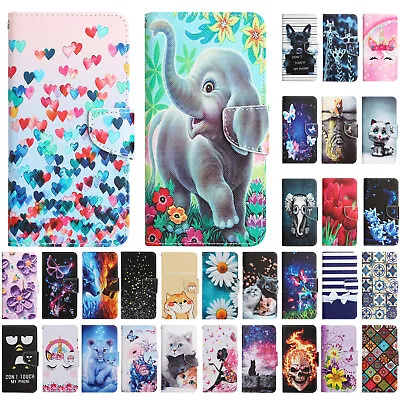 Case For IPhone 14 Pro Max 14 Pro 14 Plus Painted Wallet Magnetic Leather Cover • $15.99