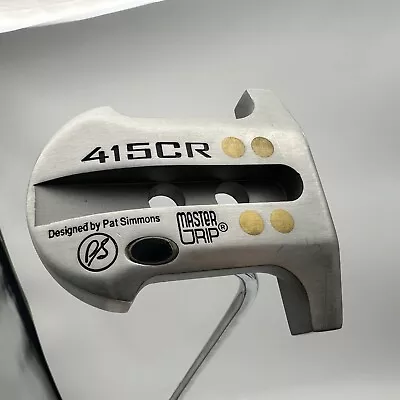 Mg Golf Master Grip 415CR Putter Designed By Pat Simmons 35  Mens RH VERY NICE • $22.95