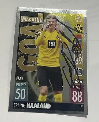 Haaland Signed Match Attax Authentic • £50
