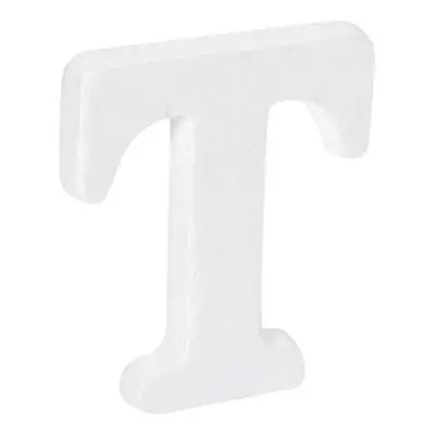 Foam Letters T Letter EPS White Polystyrene Letter Foam 100mm/4 Inch • $6.19