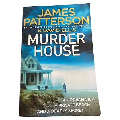 Murder House By James Patterson Large Paperback Book Thriller Mystery Suspense • $12.25