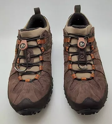 Womens Merrel Chameleon Arc Stretch Hiking Shoes Brown Size 10 PREOWNED • $27