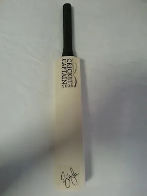 $19.95 • Buy BRETT LEE Print Signed Mini Bat International Cricket Captain 2006 NEW Australia