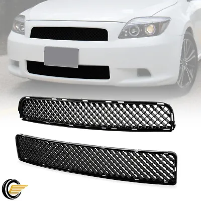 Fit For Scion TC 2005 2006 2007 2008 2009 2010 ABS Front Black Mesh Grille • $28.90