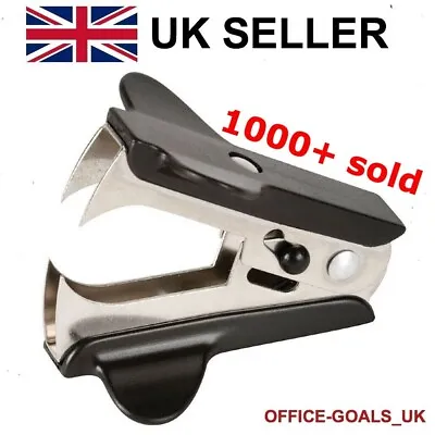 Staple Remover Extractor Claw Type With Safety Lock Pin Tack Office School NEW • £2.98