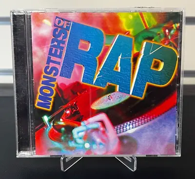  Monsters Of Rap  By Various Artists (2000) CD Feat. Run DMC & Vanilla Ice! • $8