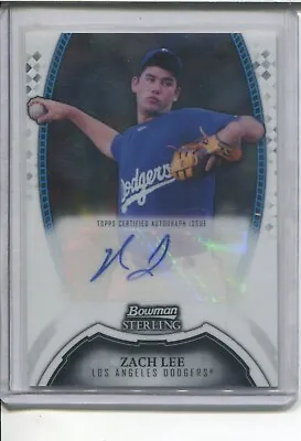 2011 Bowman Sterling Prospect Auto Refractor /199 Zach Lee #BSP-ZL Auto • $5