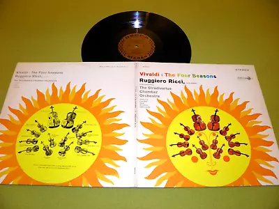 Vivaldi Four Seasons - Ruggiero Ricci 1964 USA 1st Press Decca Gold Label Stereo • $44.99