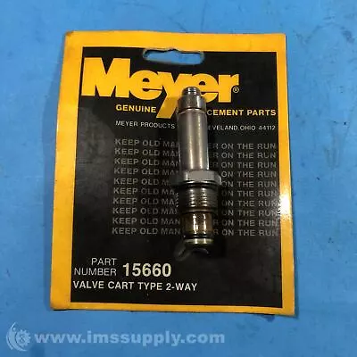 Meyer Products 15660 Valve Cart 2-Way 5/8  Stem FNFP • $66.70