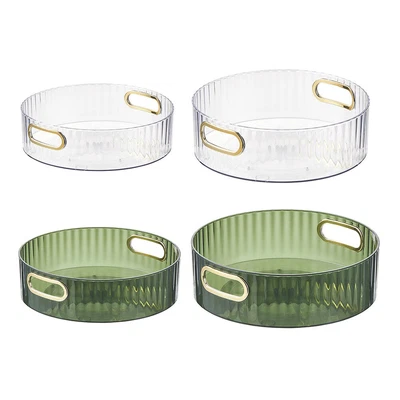 £7.95 • Buy Rotating Makeup Organiser Cosmetic Storage Box Perfume Display Stand Fruit Tray
