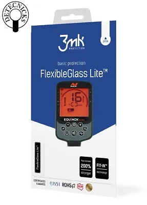3MK Flexibleglass Lite Screen Protector For Minelab Equinox / Xterra & Manticore • £12.95