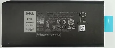 Genuine X8VWF 4XKN5 CJ2K1 Battery For Latitude 14 5404 7404 5414 Series YGV51 • $52.99