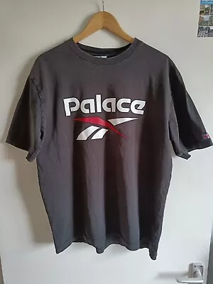 Palace X Reebok T-shirt Black Size XL • £47.99