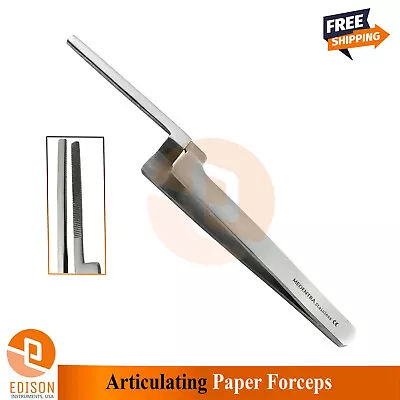 Dental Miller Articulating Paper Forceps STR Serrated 16cm Restorative Plier • $6.39