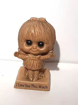 Vintage 1970 W & R Berries Co's Figure I Love You This Much Figurine 6  • $15.99