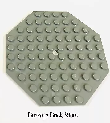 NEW Lego Dark Bluish Gray Plate 10x10 Octagonal W/ Hole 75095 70404 7946 4842 • $3.25