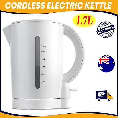 $9.55 • Buy New Kettle 1.7L Electric Cordless Water Boiler Tea Maker Jug Kitchen Pot AU