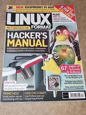 Linux Format 270 December 2020 Hacker's Manual + Dvd • £4.99