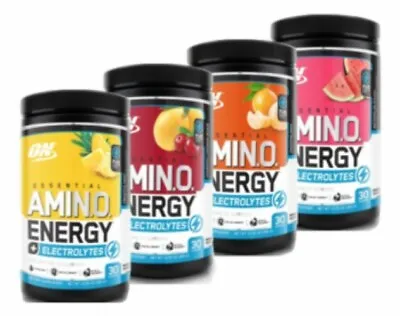 Optimum Nutrition On Amino Energy + Electrolytes 30 Serves Essential Amino Blend • $42.95