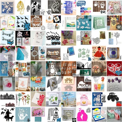 £3.18 • Buy Metal Cutting Dies Die Cut Stencil Scrapbooking Embossing Photo Album Craft DIY