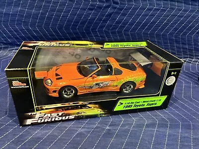 Racing Champions ERTL Fast And The Furious 1995 Toyota Supra 1:18 FREE SHIPPING • $185