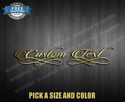 Custom TATTOO Windshield Decal Car Truck SUV Window Sticker Banner JDM Muscle #Q • $12.99