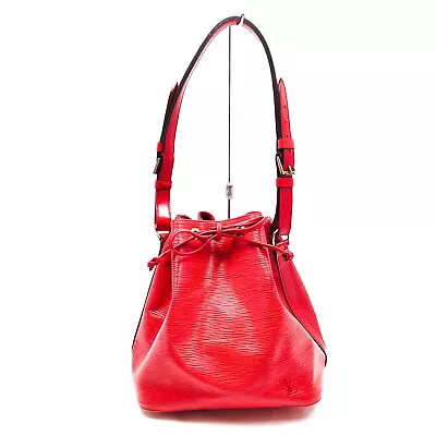 Louis Vuitton LV Shoulder Bag M44107 Petit Noe Red Epi 1279787 • $66