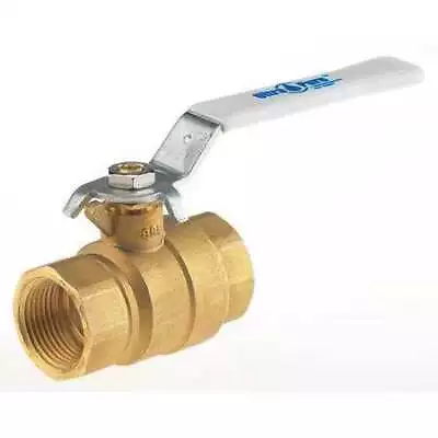 Milwaukee Valve Upba475b 1/4 1/4  Fnpt Brass Ball Valve Inline • $18.29