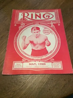 $176 • Buy Vintage Ring Magazine: May 1926. Benny Bass Cover. 