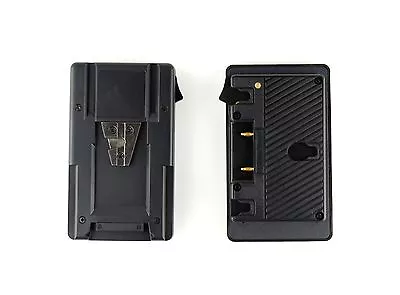 $64.99 • Buy V Mount V-Mount To Gold Mount Battery Adaptor Converter Plate XH Photography