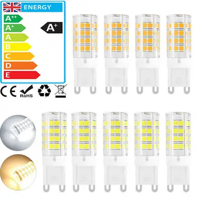 £12.99 • Buy G9 LED Light Bulbs Warm/Cool White 5W 8W 230V Replace Halogen Lamps Capsule Corn