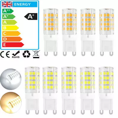 £12.99 • Buy G9 LED Light Bulbs Warm/Cool White 5W 8W 230V Replace Halogen Lamps Capsule Corn