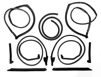 Chevrolet Corvette C3 Coupe (1973-1977) Weatherstrip Seal Kit 9pcs Made In USA • £320.84