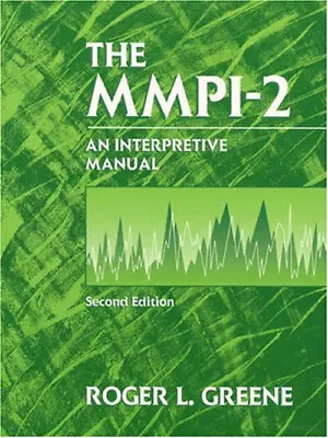 MMPI-2 Hardcover Roger L. Greene • $6.77