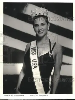 $19.99 • Buy 1995 Press Photo Frances Louise Parker, Miss USA Pageant Winner - Sap63528