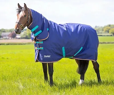 Shires Tempest Combo Neck Waterproof Turnout Horse Rug 100g Fill Lite Medium  • £73.79