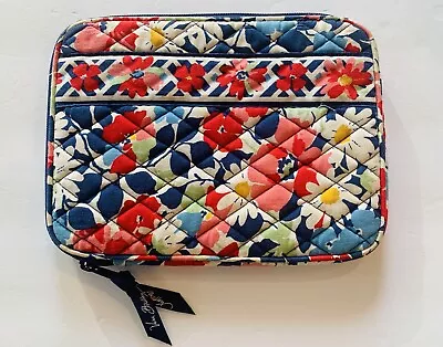 Vera Bradley Tablet IPad Case Blue Pink Floral Cassidy Summer Cottage Retired • $25.99