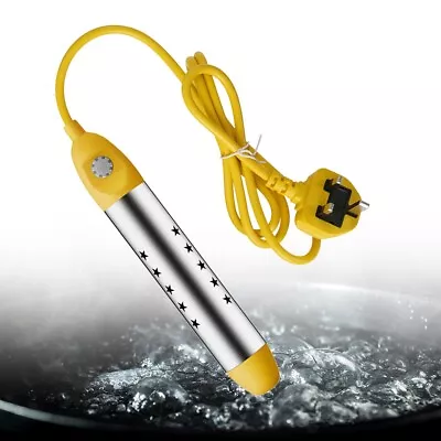 Electric Immersion Water Heater 2500W Portable Suspension Hot Fast Water Heater • £9.99